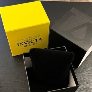 New Invicta watch box